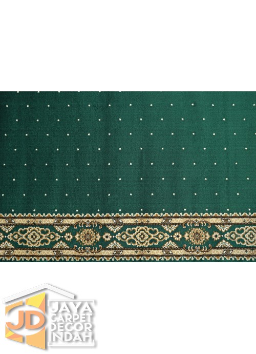 Karpet Sajadah NEW ZAMZAM Green Bintik 120x600, 120x1200, 120x1800, 120x2400, 120x3000